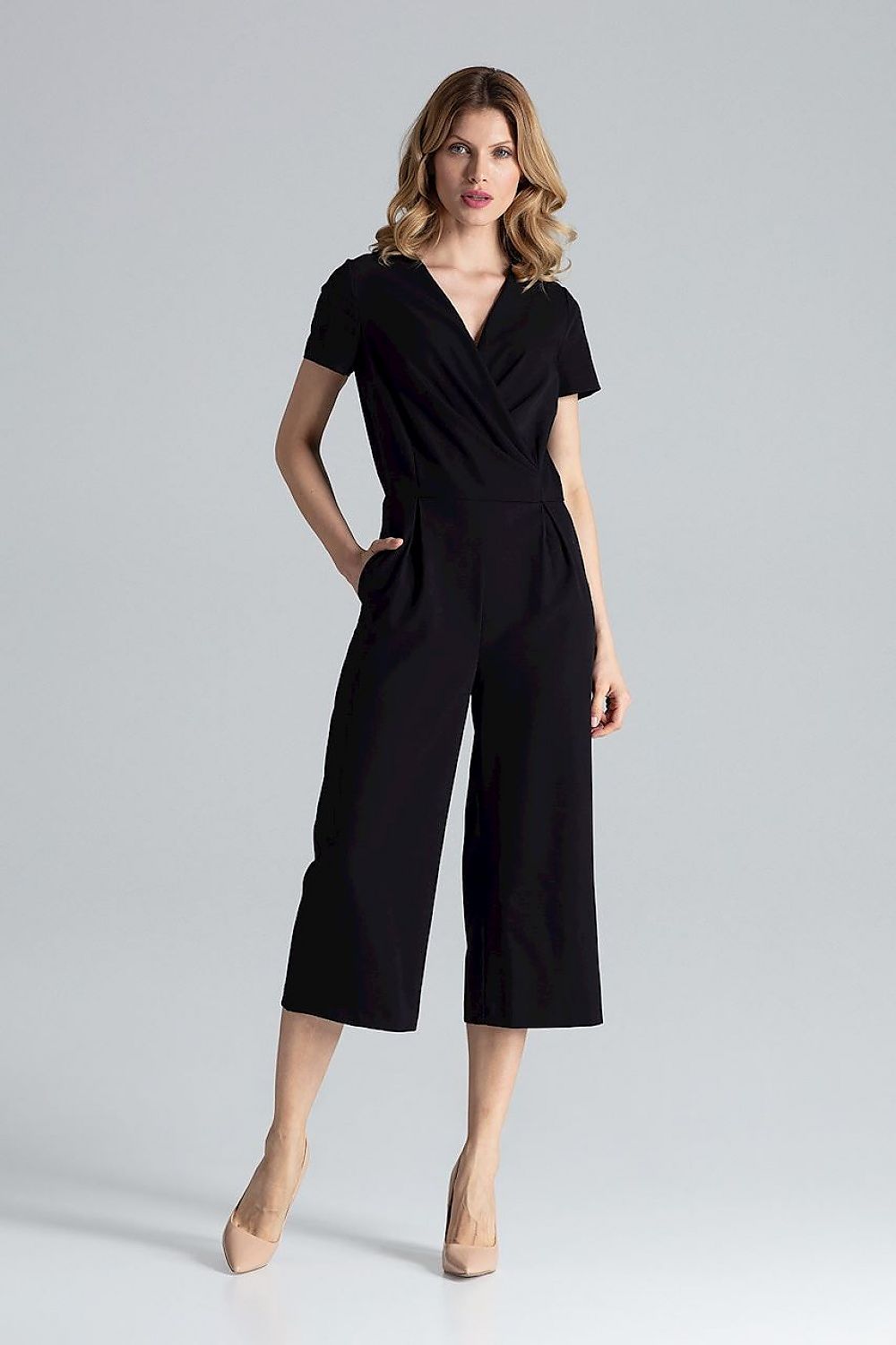 Marie – Damesjumpsuit - Polyester - Lente / Zomer