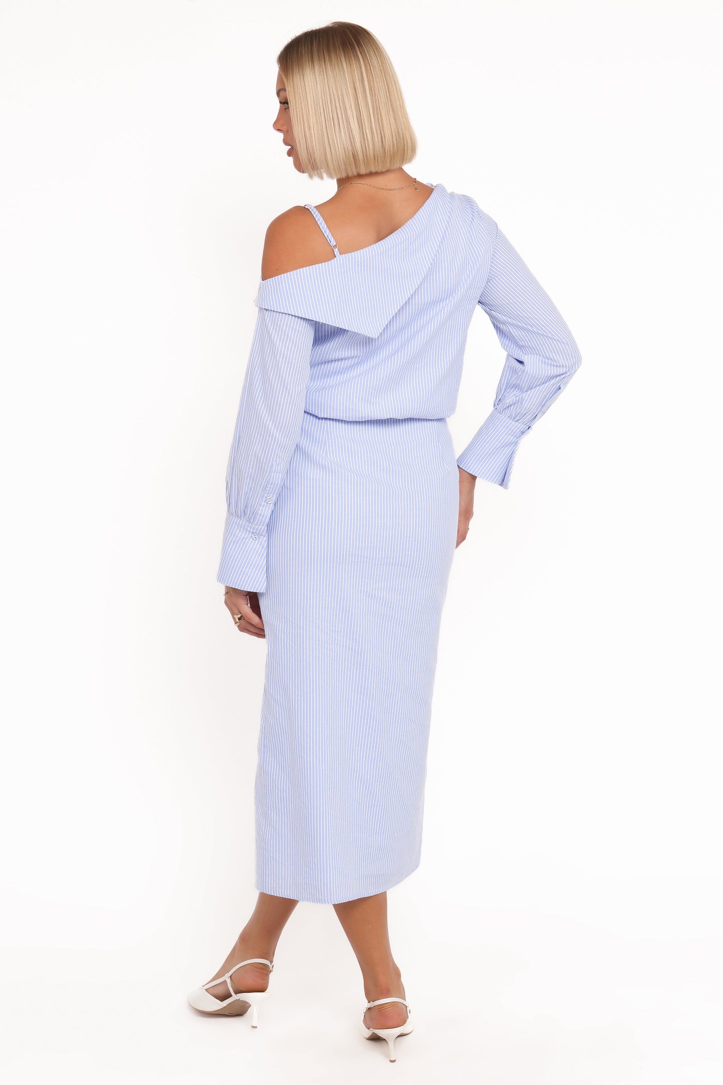 Fayenne – Dames – Midi jurk – Polyester – Lente / Zomer