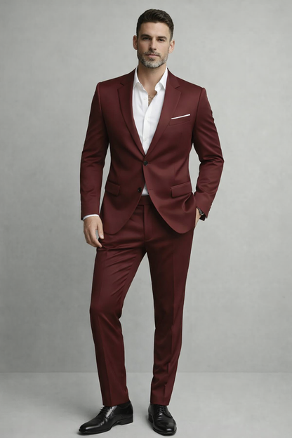 Fedde - 2-delig Elegant Herenpak – Slim fit – Alle seizoenen