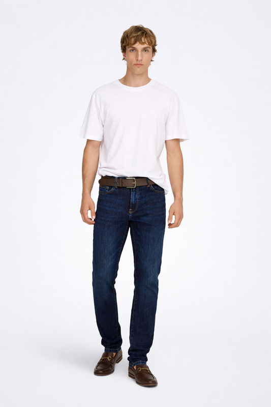 Rafael – Slim fit herenjeans – Stretch denim katoenmix – Alle seizoenen