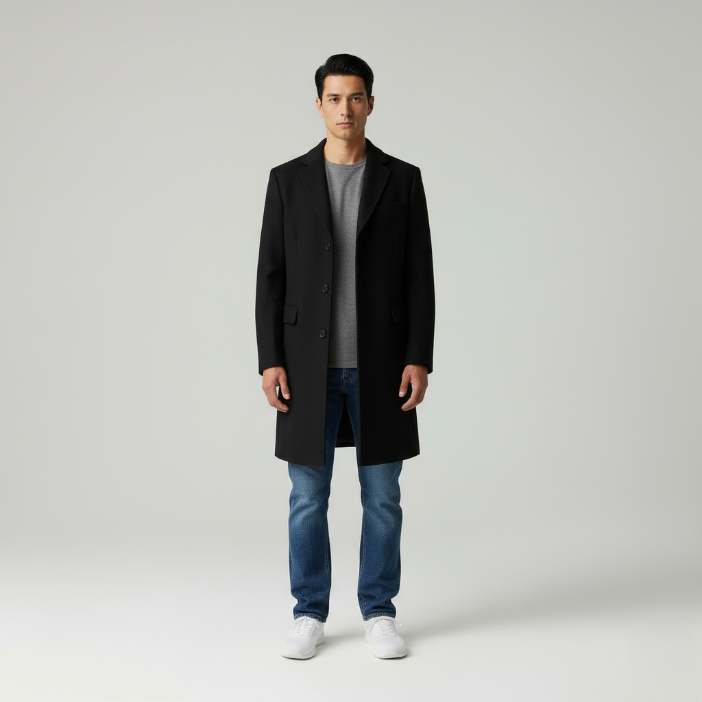 Alvaro - Overjas - Wollen met Polymix - Herfst / Winter