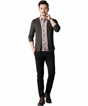 Sebastian - Hemdvest - Katoenmix / Alle seizoenen