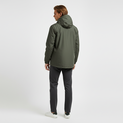 Guido – Heren regenjas met capuchon - Polyester – Herfst / Lente
