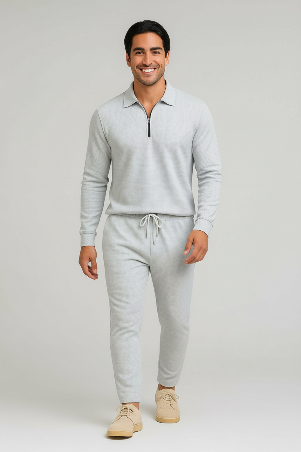 Harper - Heren - Vrijetijdsset - Katoenmix - Lente / Zomer