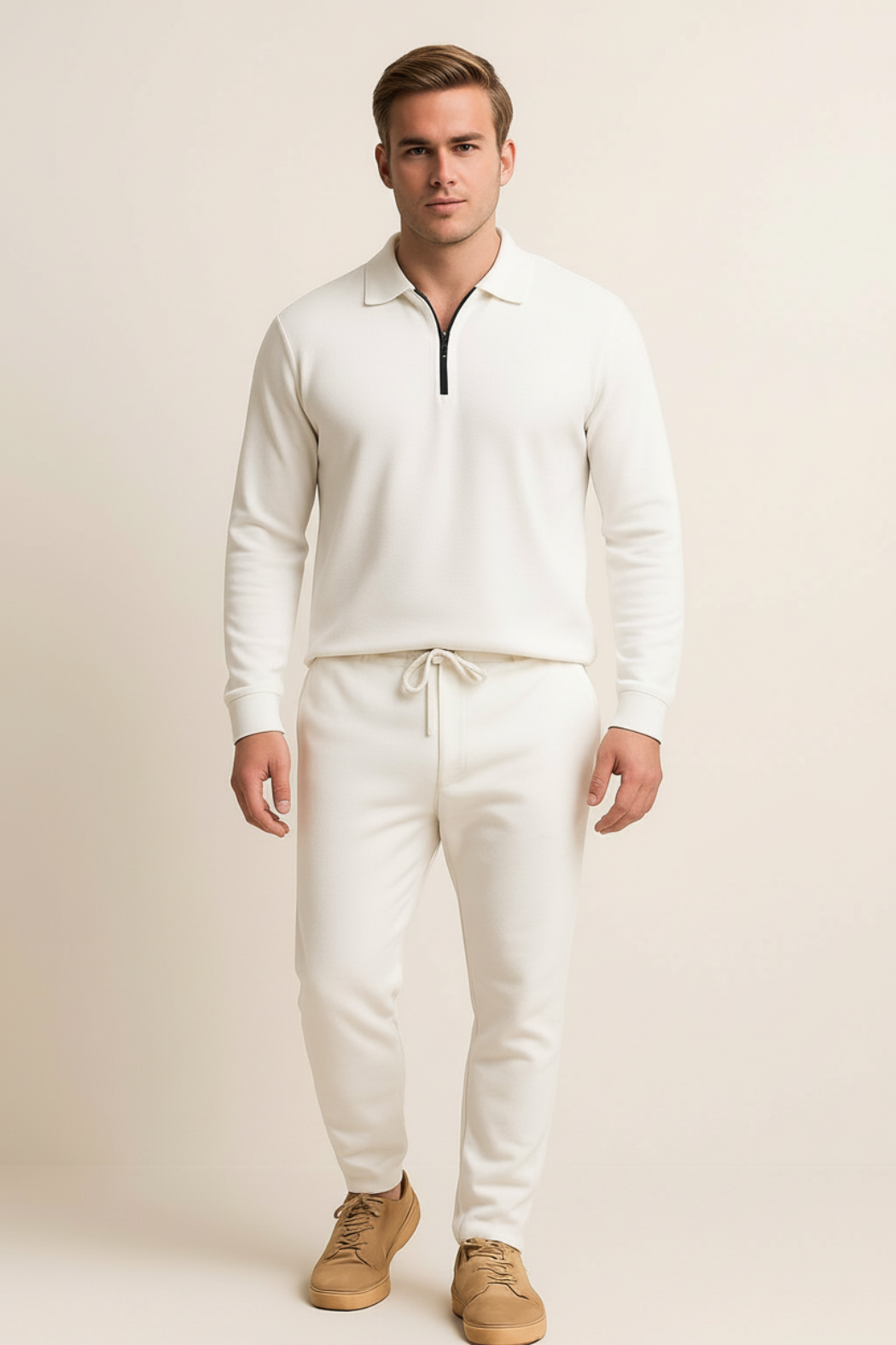 Harper - Heren - Vrijetijdsset - Katoenmix - Lente / Zomer