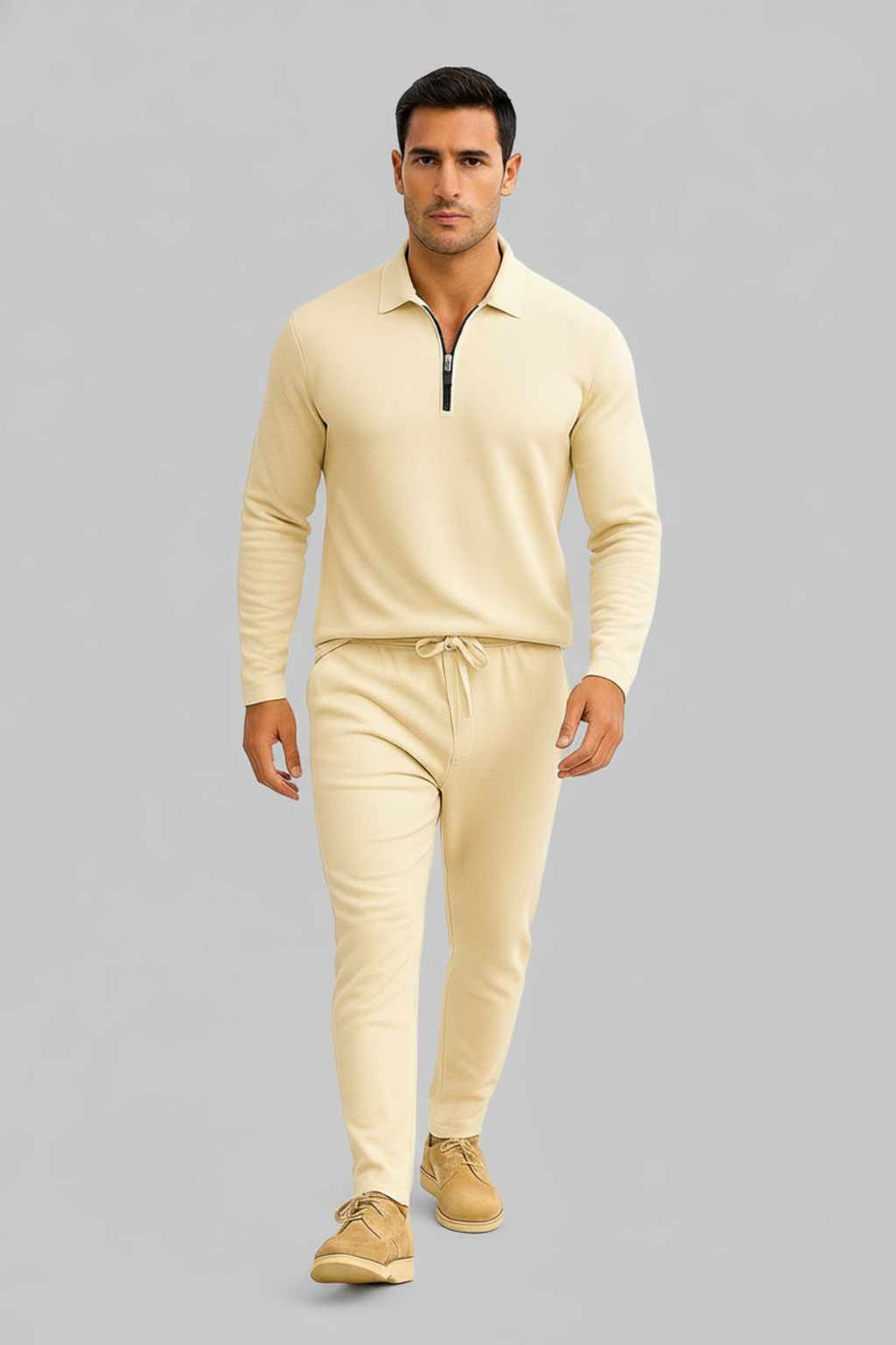 Harper - Heren - Vrijetijdsset - Katoenmix - Lente / Zomer