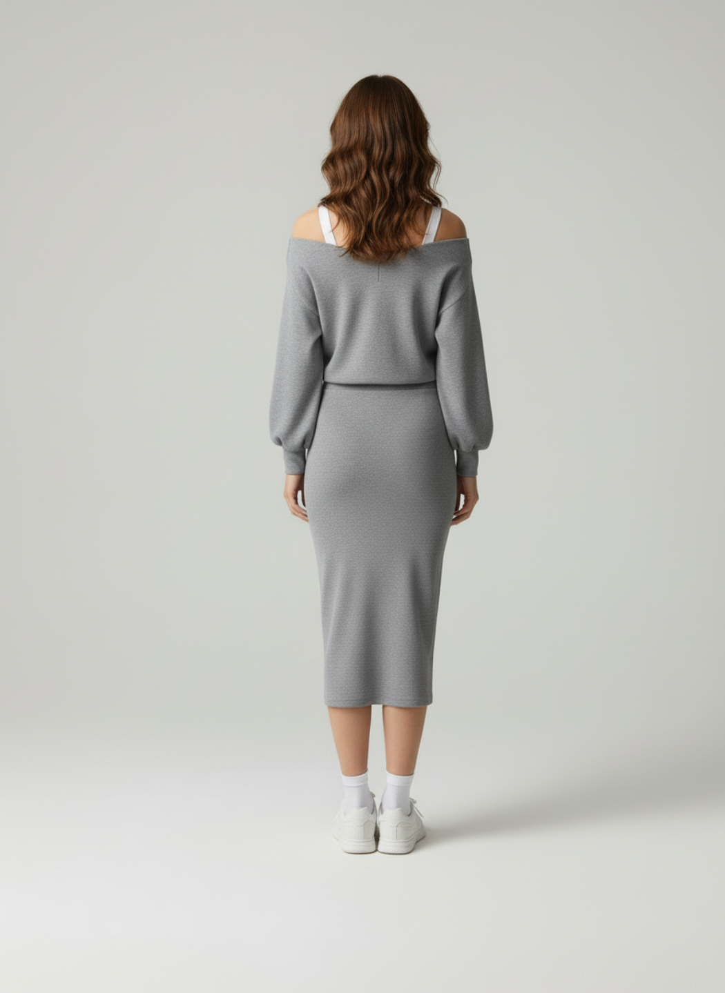 Aurelia – Trui-jurk set voor dames – Wollenmix – Herfst / Winter