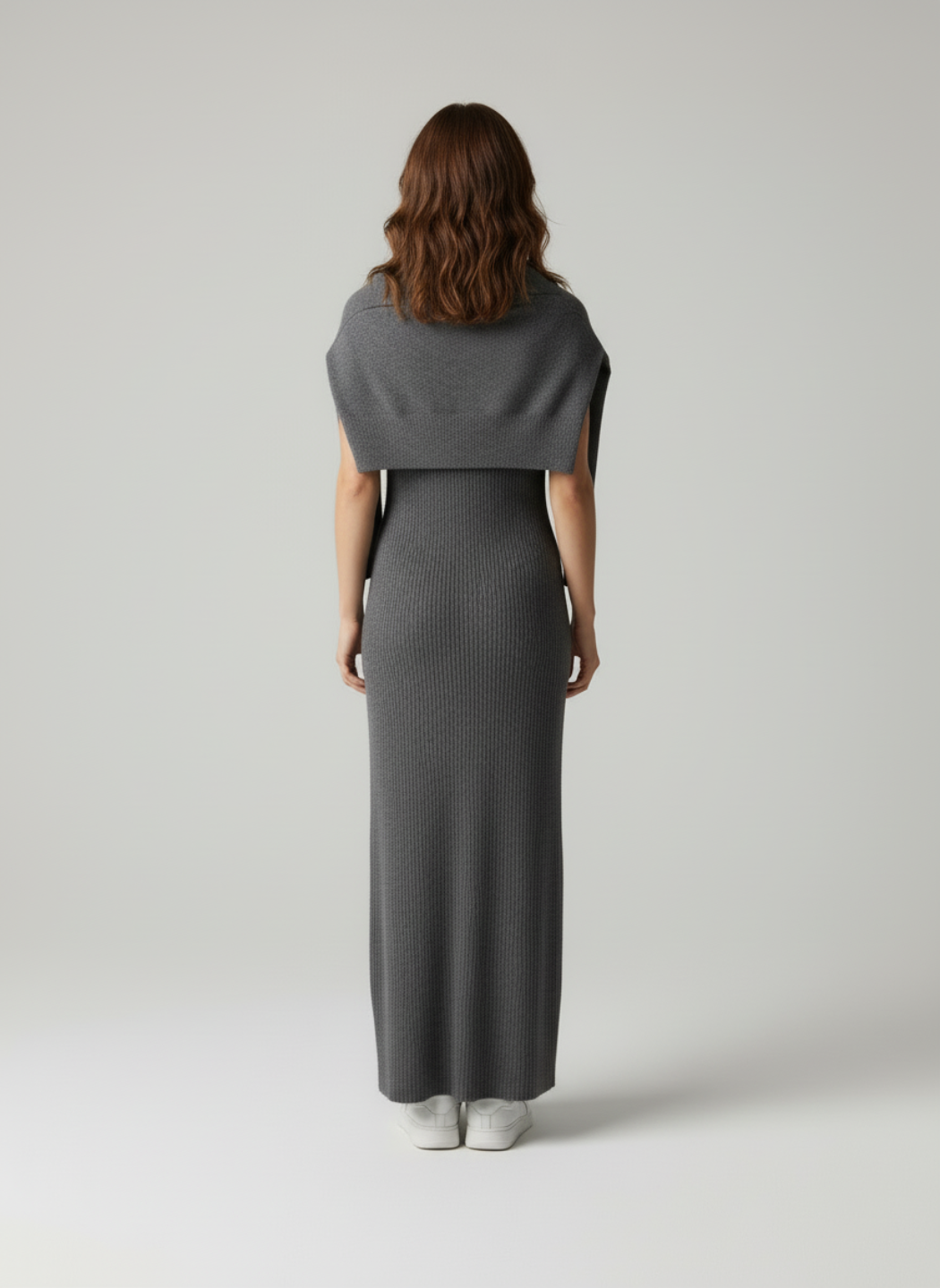 Olga – Comfortabele gebreide set – Wollenmix – Herfst / Winter