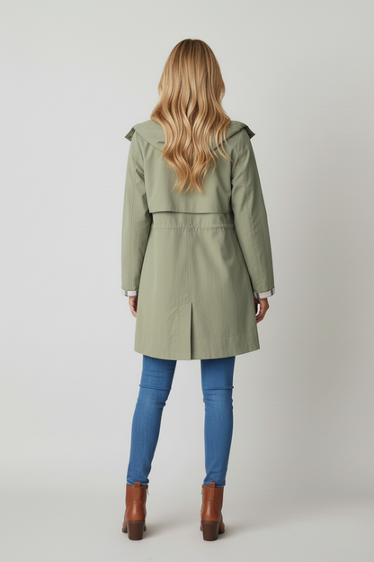 Carmela – Dames Lentejas met ruitdetail – Katoen / Nylon – Lente / Herfst