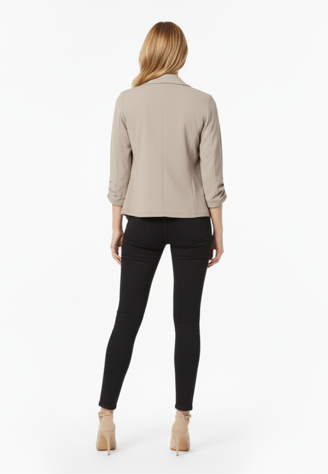 Marisol – Getailleerde klassiek damesblazer – Polymix – Lente / Herfst