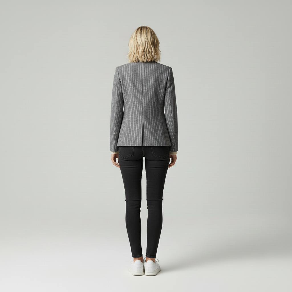 Natalia – Getailleerde damesblazer – Polymix – Elegant – Lente / Herfst