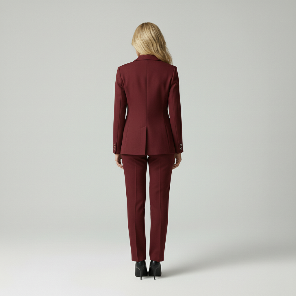 Anemarie – Dames blazerpak met broek – Poly-mix – Herfst / Winter / Lente