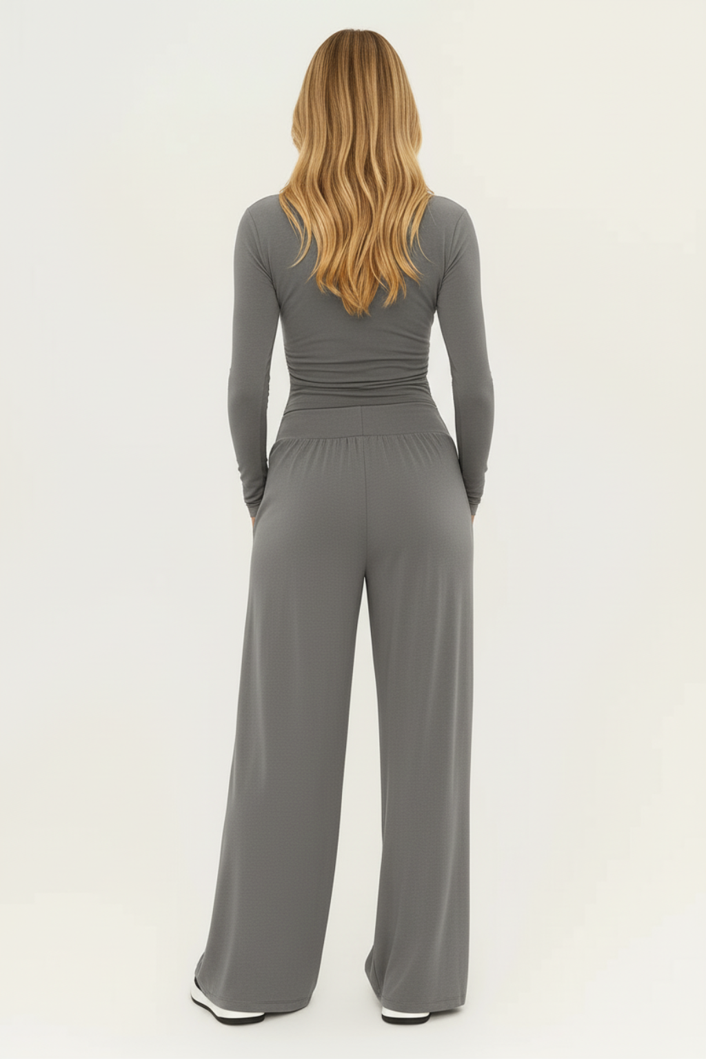 Carmen – Tweedelige dames set – Wikkeltop - pantalon – Polymix - Lente / Zomer