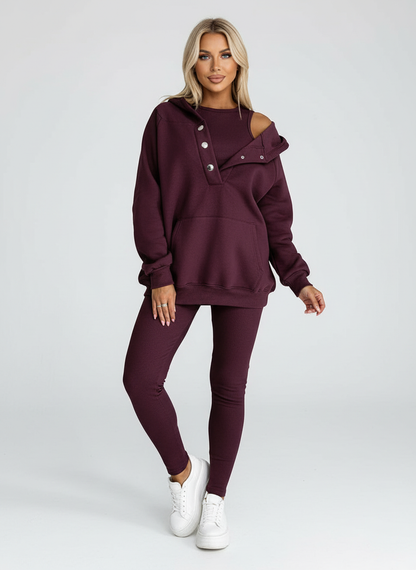 Hester - Comfortabele zachte Loungewear Set voor Dames - Alle seizoenen