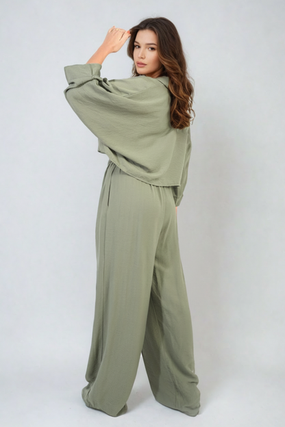 Vanessa – Asymmetrische dames maxi jurk – Polyester met satijnlook – Lente / Zomer