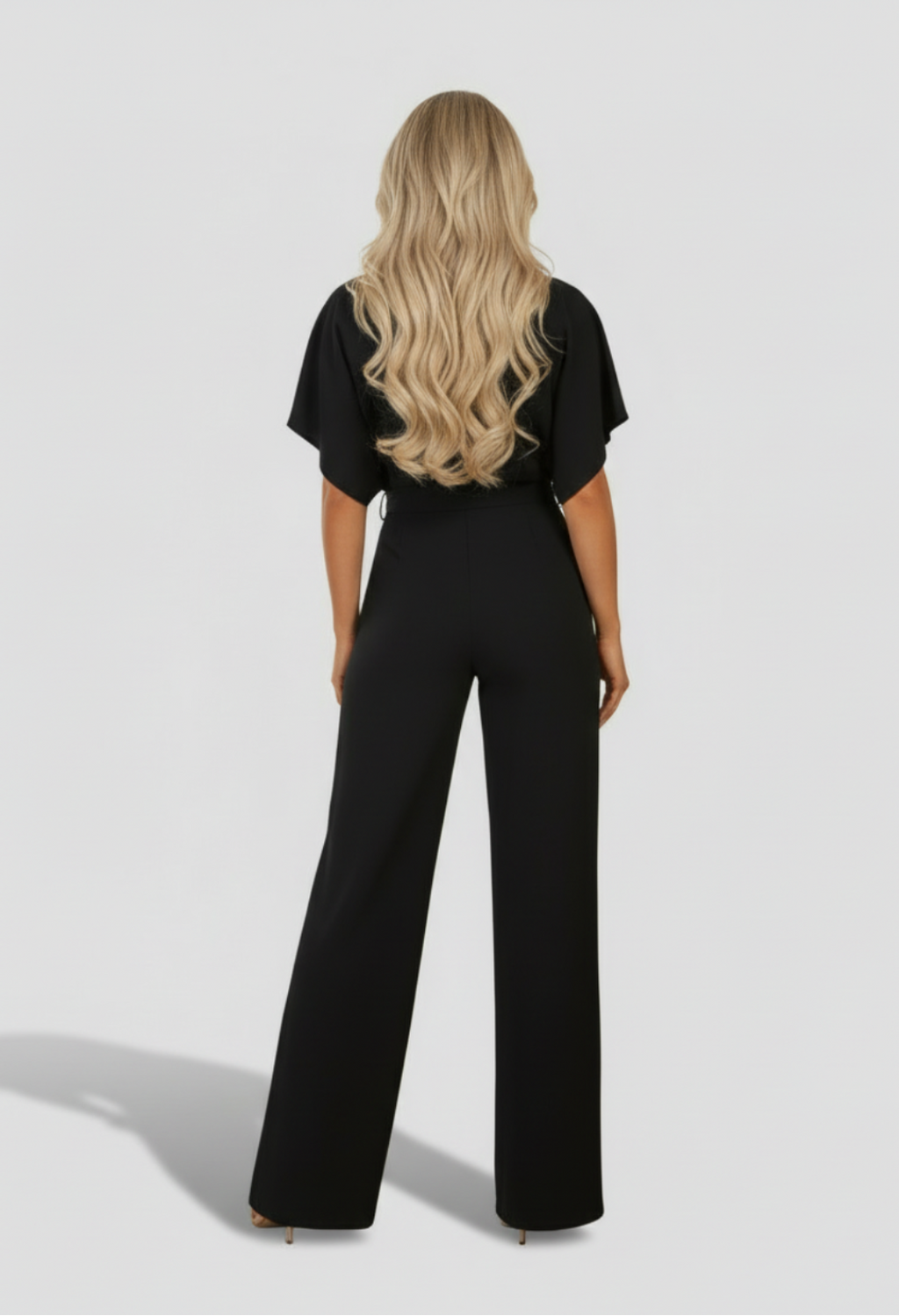 Almita – Elegante jumpsuit voor dames met comfortabele pasvorm – Polyester – Lente / Herfst