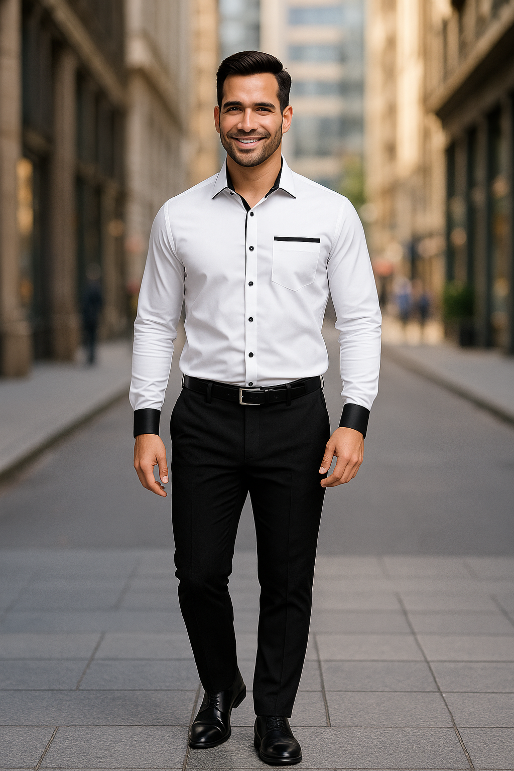 Riccardo – Trendy Blouse – Polymix – Zomer / Herfst