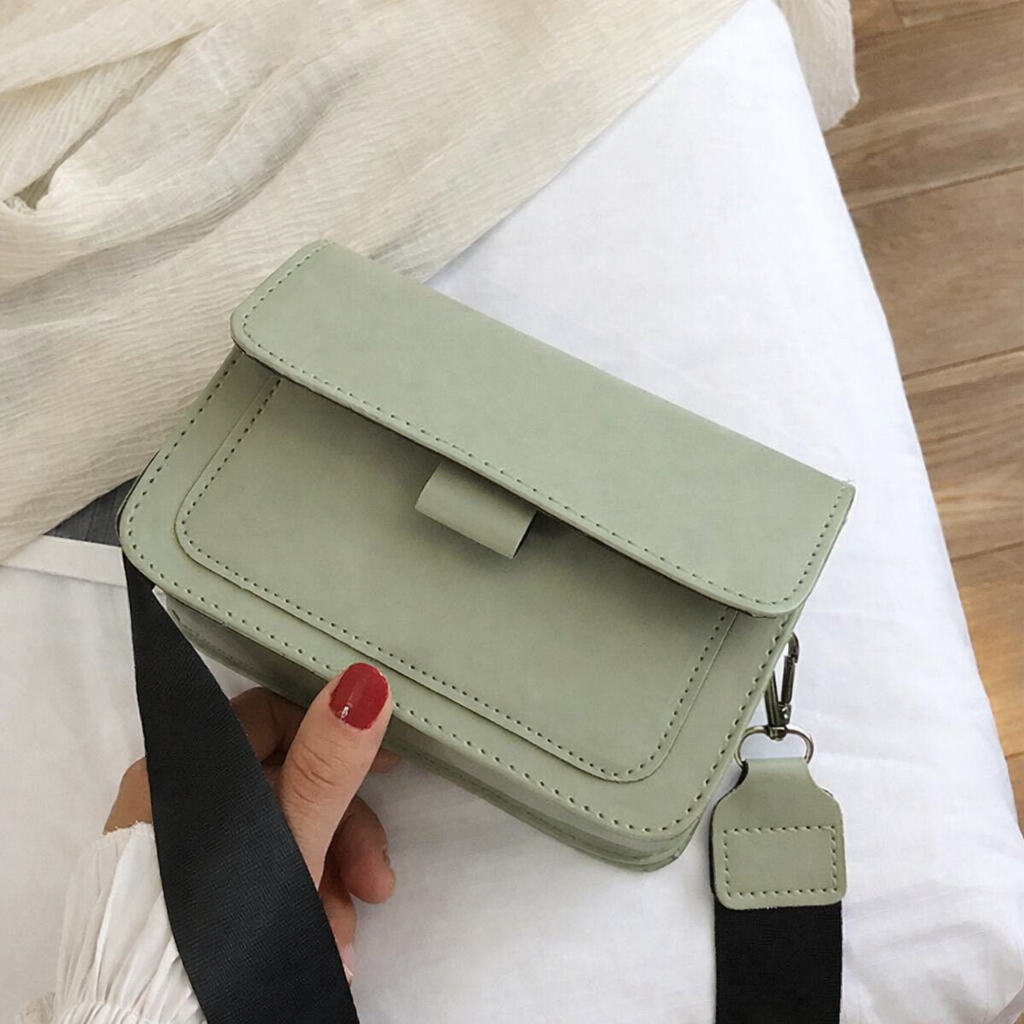 Carla - Dames Schoudertas van PU-leer met brede verstelbare band