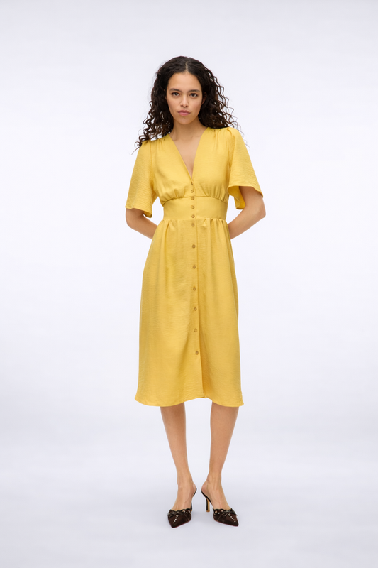 Brenday - Dames zomer mini jurk met halterhals - Polyester - Lente / Zomer