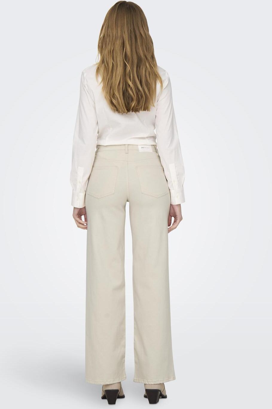 Roxanne – Dames wide leg jeans – Katoenmix – Alle seizoenen