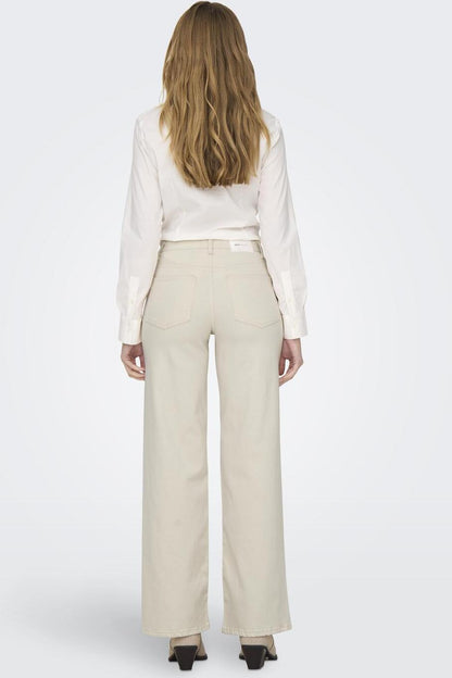 Roxanne – Dames wide leg jeans – Katoenmix – Alle seizoenen