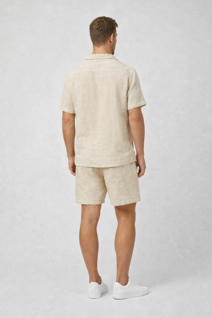 Carlos – Heren zomerset – Polo met bijpassende short – Polymix – Lente / Zomer