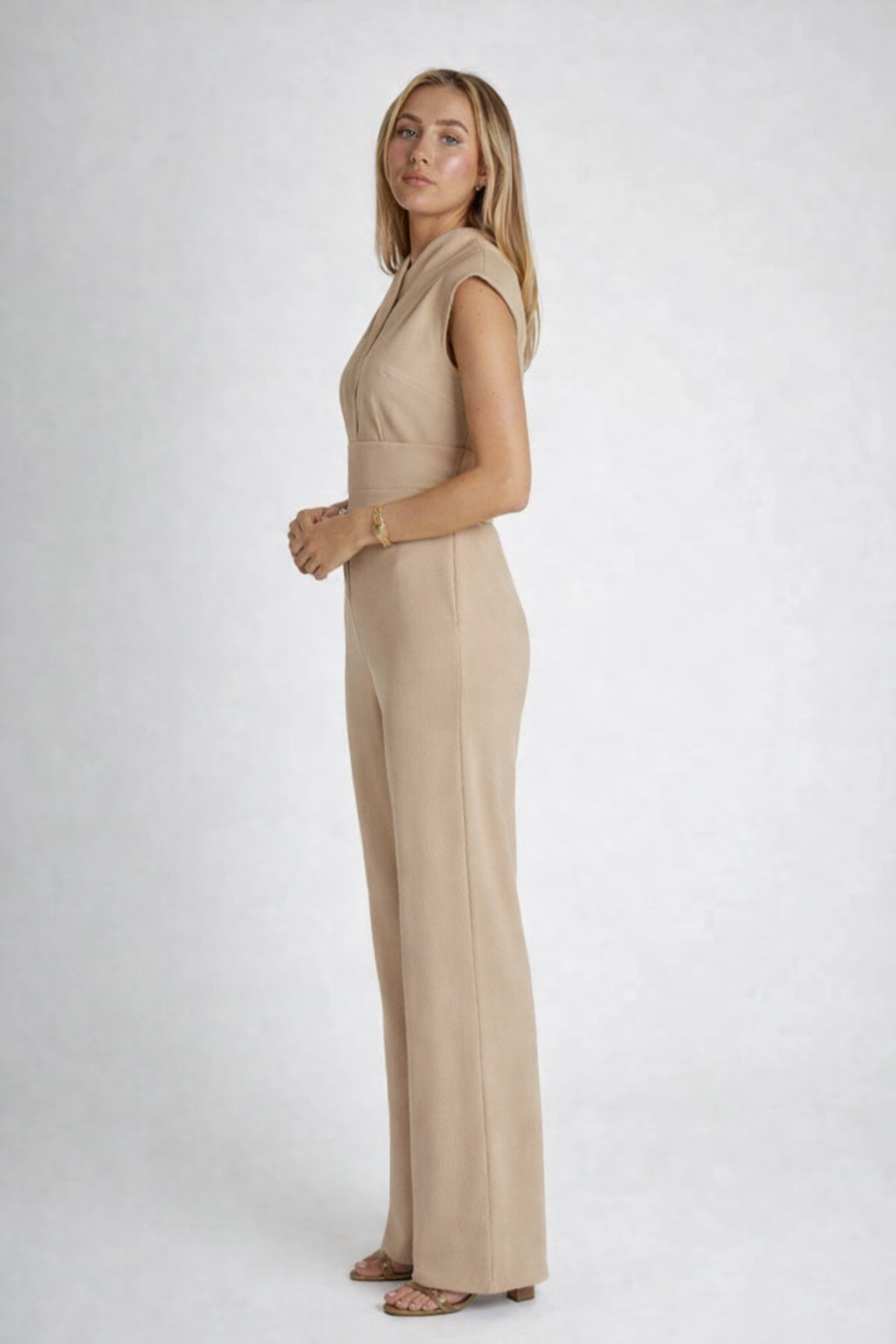 Carman - Elegante dames jumpsuit - Polymix - Lente / Zomer
