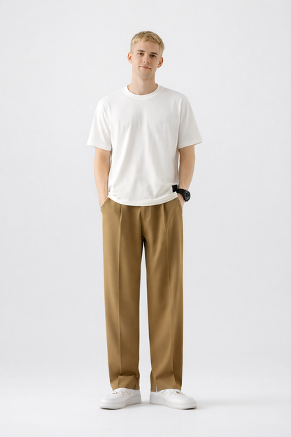 Eric – Heren losvallende broek – Polyester – Alle seizoenen