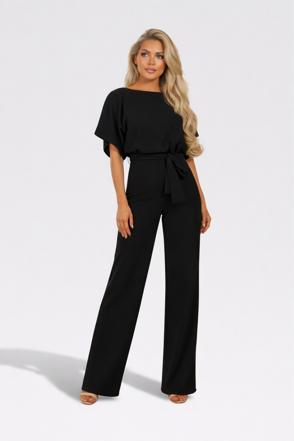 Almita – Elegante jumpsuit voor dames met comfortabele pasvorm – Polyester – Lente / Herfst