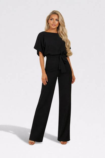 Almita – Elegante jumpsuit voor dames met comfortabele pasvorm – Polyester – Lente / Herfst
