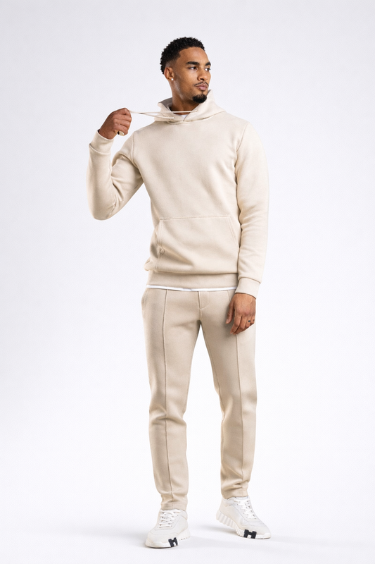 Jamy – Heren hoodie set – Interlock polymix – Lente / Herfst