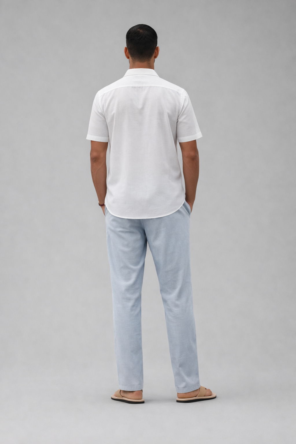 Arturo - Heren broek - Luchtige zomerbroek in linnenstijl - Katoenmix - Lente / Zomer