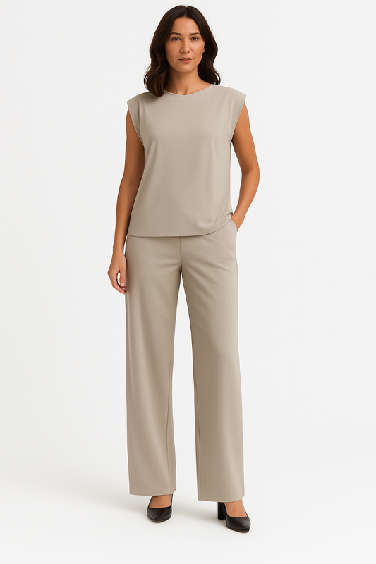 Alina – Stijlvolle set voor dames – Polyester – Lente / Zomer