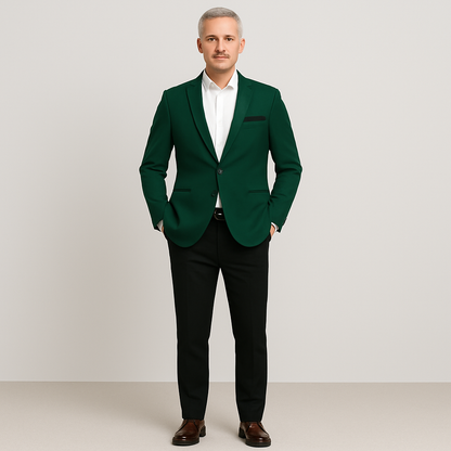 Felippe – Casual herenblazer – Polyester – Multiseizoen