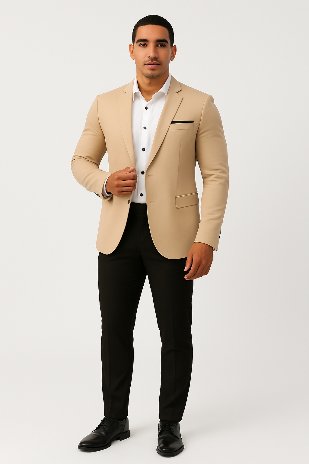 Felippe – Casual herenblazer – Polyester – Multiseizoen