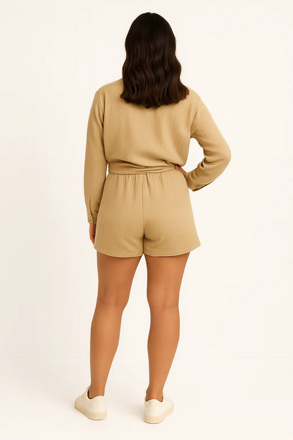 Ariana – Luchtige trendy set voor dames – Comfort en stijl – Katoenmix – Lente / Zomer