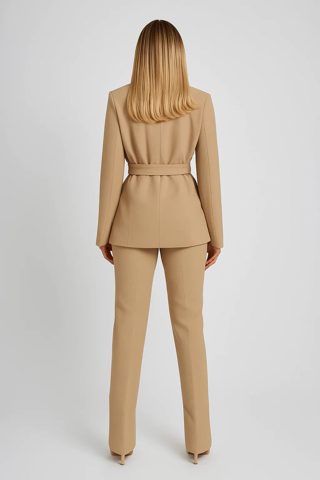 Amara – Getailleerde blazer voor dames – Synthetisch – Lente / Zomer