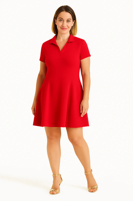 Naomi - Dames zomerjurk - Katoenmix - Lente / Zomer