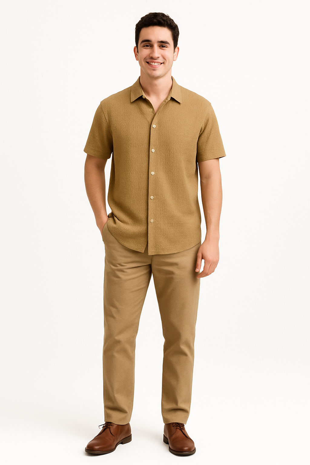 Lorenzo - Herenblouse - Polymix - Lente / Zomer