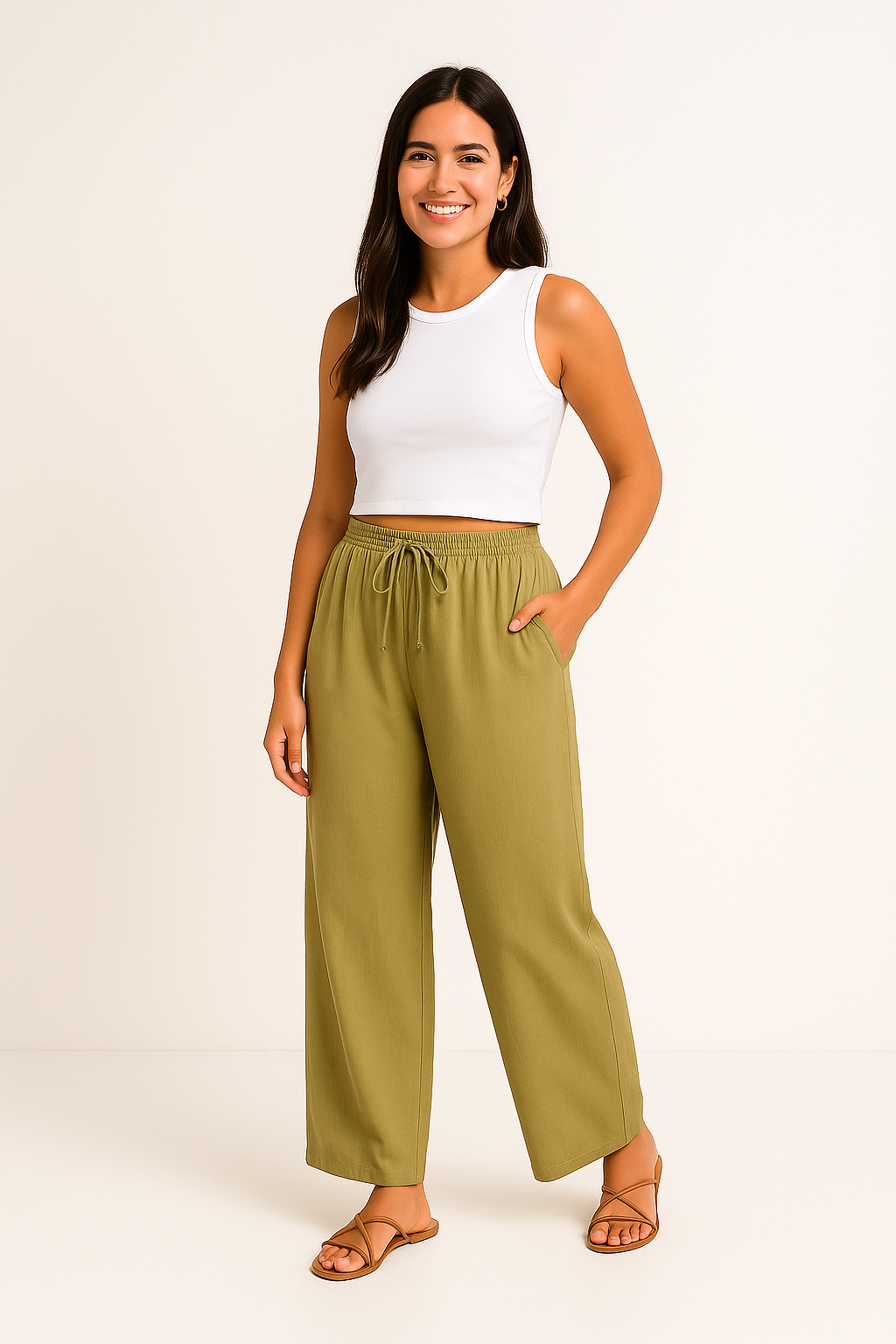 Adeline - Broek - Polymix - Lente / Zomer