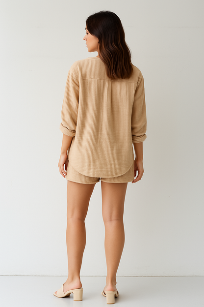 Laura - Dames zomerset - Katoen mix - Lente / Zomer