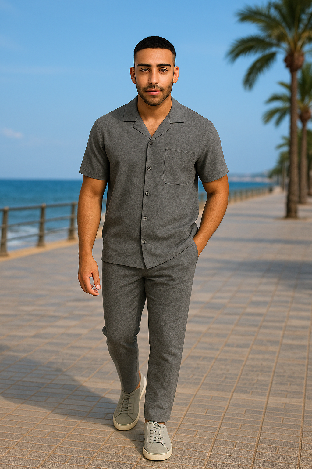 Rinaldo - Heren zomerset - Katoen met Stretch - Lente / Zomer