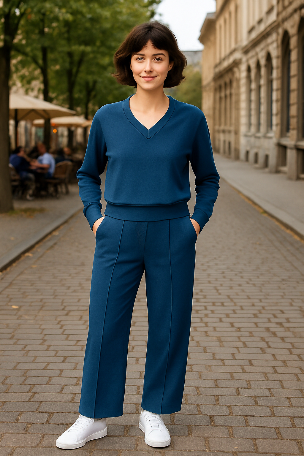 Nerina – Trainingsoutfit – Zacht Polyester – Zomer / Herfst