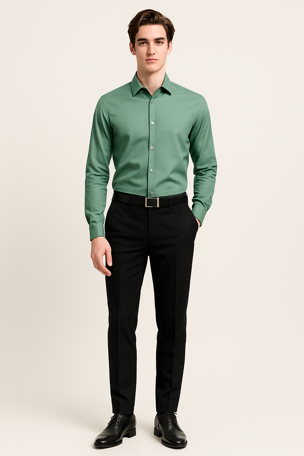 Federico - Overhemd – Kreukvrije Stretchstof – Multiseizoen