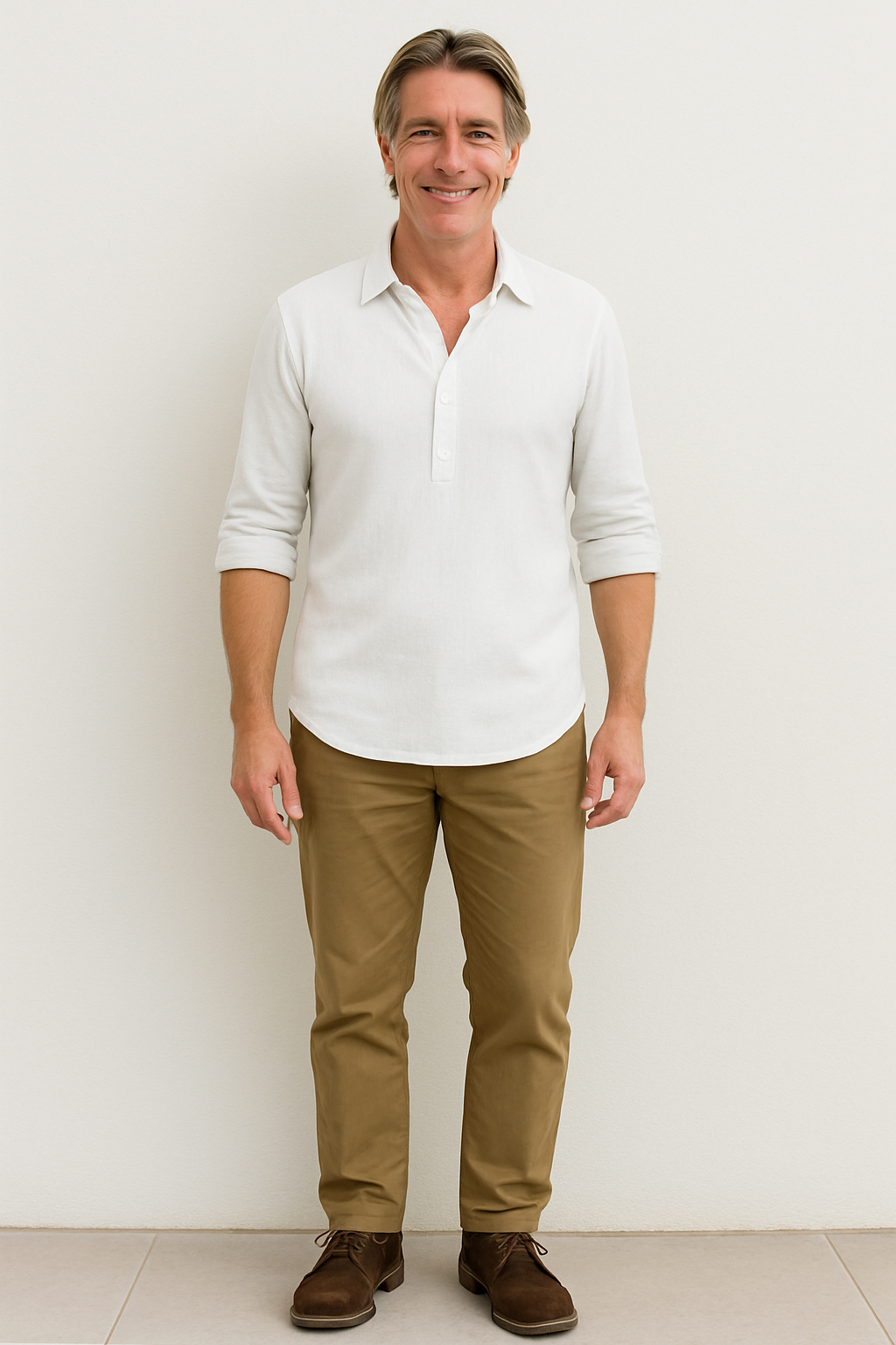 Bjorn - Heren Poloshirt - Katoenmix - Lente / Zomer