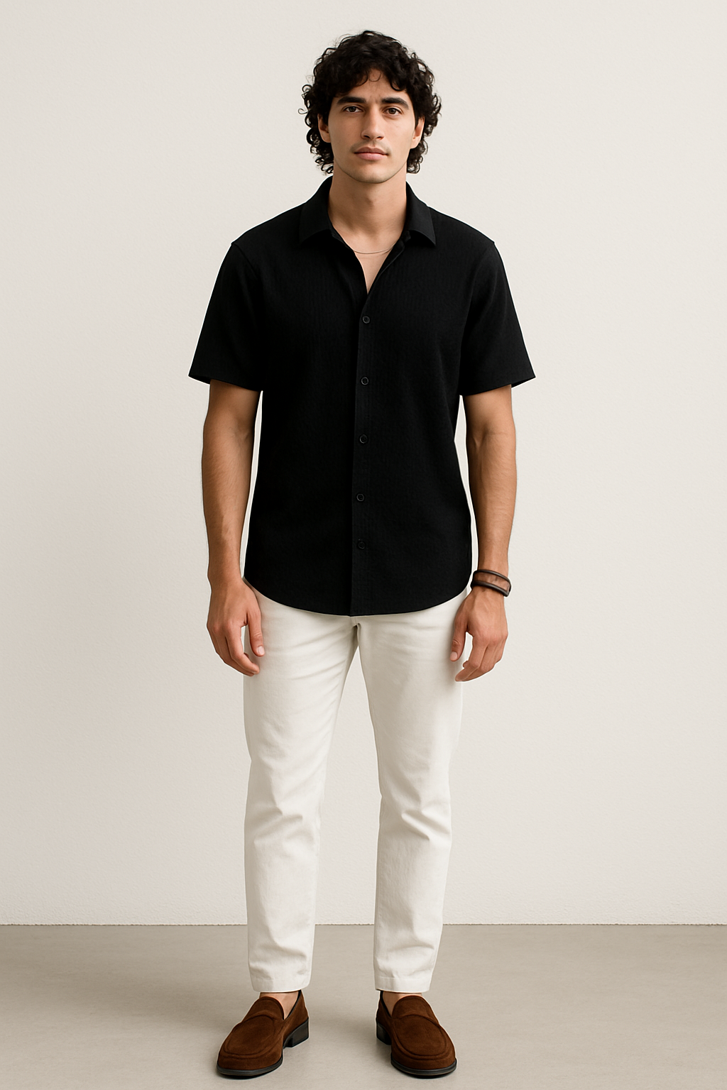 Lorenzo - Herenblouse - Polymix - Lente / Zomer