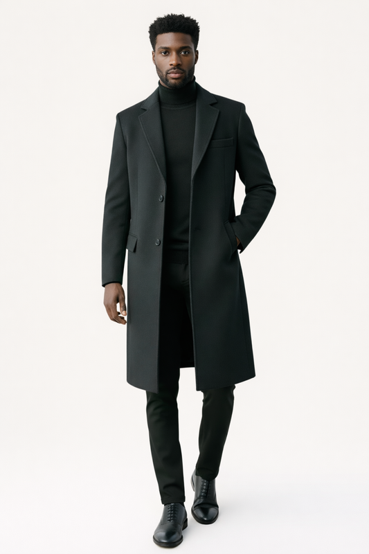 Alvaro – Overjas voor heren – Wollen polymix – Herfst / Winter