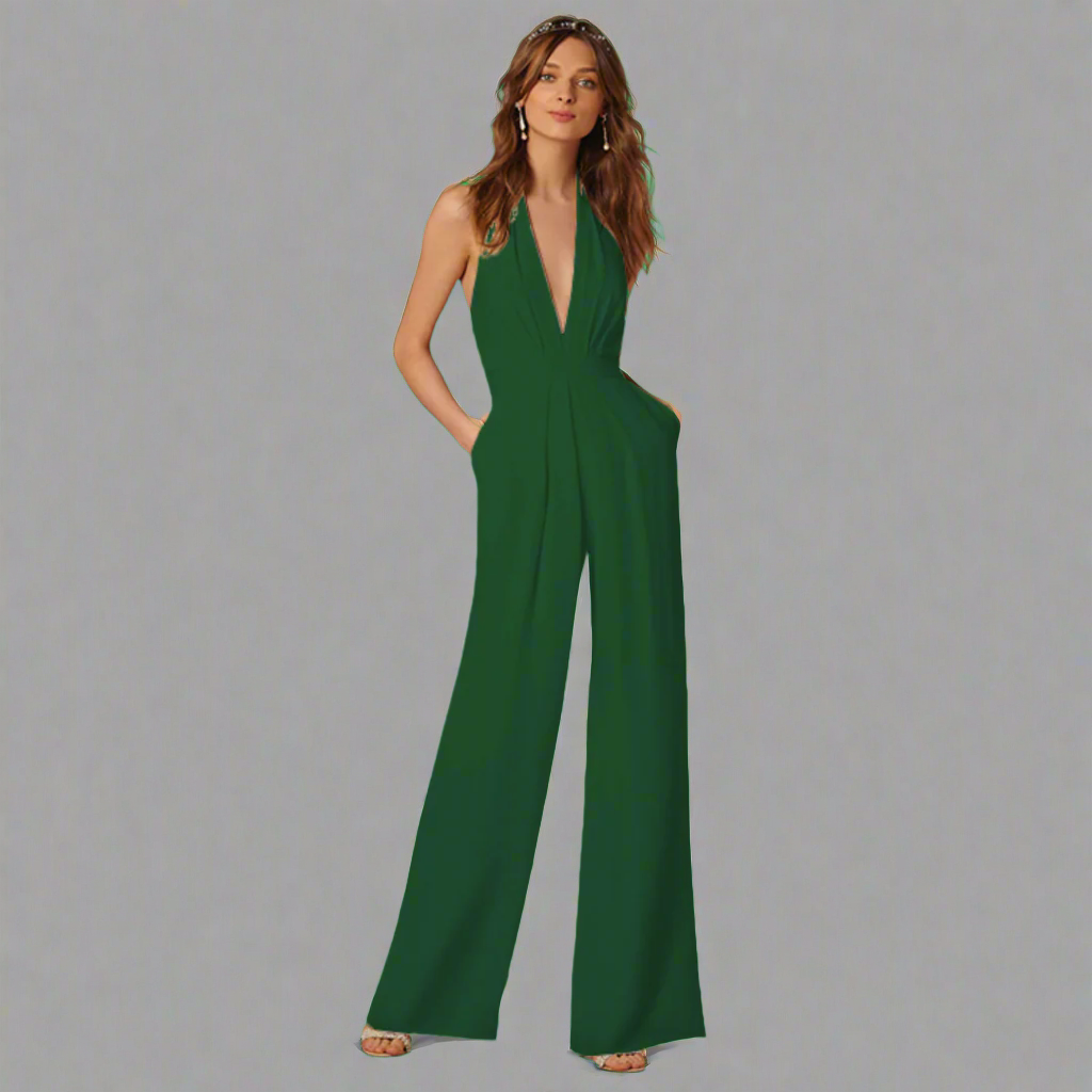 Noor - Elegante dames Jumpsuit - Polyester - Lente / Zomer
