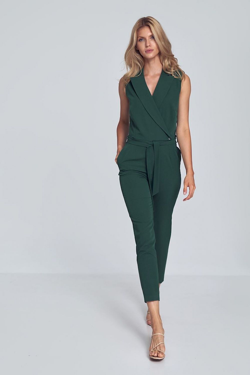 Quinty - Damesjumpsuit - Polyester - Lente / Zomer