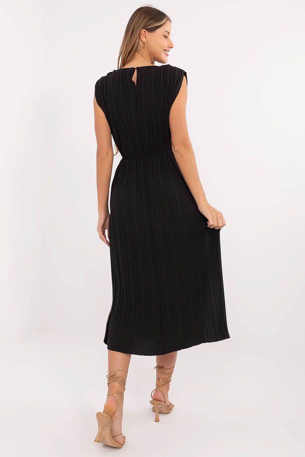 Donna – Midi-jurk voor dames – Viscosemix – Lente / Zomer